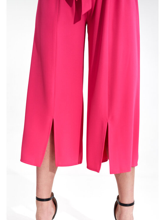 FIGL FIGLFIGL Pantaloni da donna M860 Rosa Regular Fit