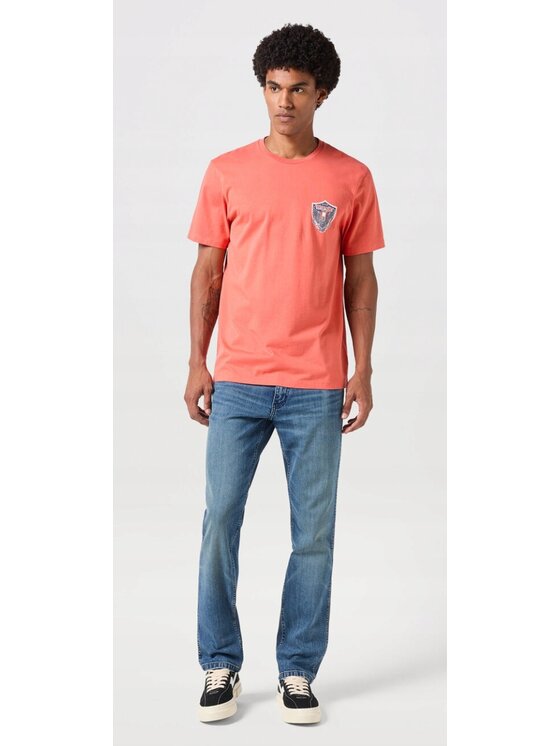 Wrangler Wrangler Jeansy Greensboro Niebieski Regular Fit