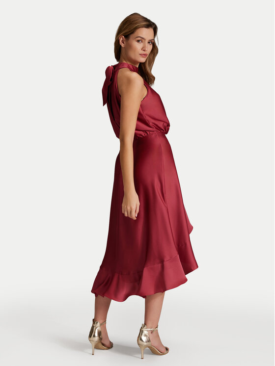 Swing Swing Rochie cocktail 5AH04500 Roșu Regular Fit