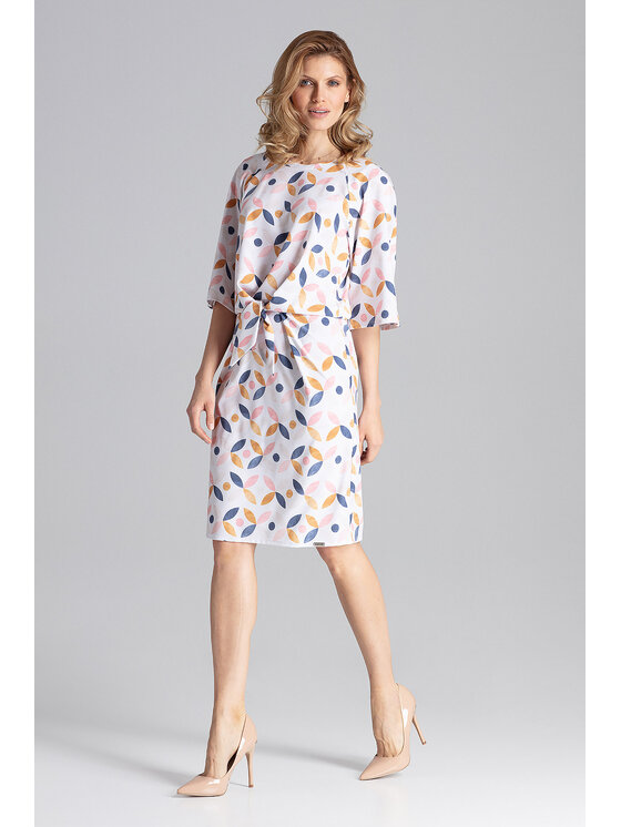 FIGL FIGL Sukienka codzienna M656 Kolorowy Regular Fit