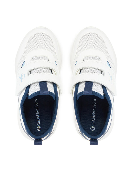 Calvin Klein Jeans Calvin Klein Jeans Tenisice Low Cut Velcro V1X9-83001-1697YBIA Bijela