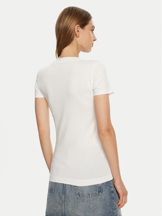Guess Guess T-shirt W5RI11 J1314 Bianco Regular Fit