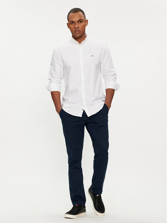 Tommy Jeans Tommy Jeans Camicia Entry DM0DM19134 Bianco Regular Fit