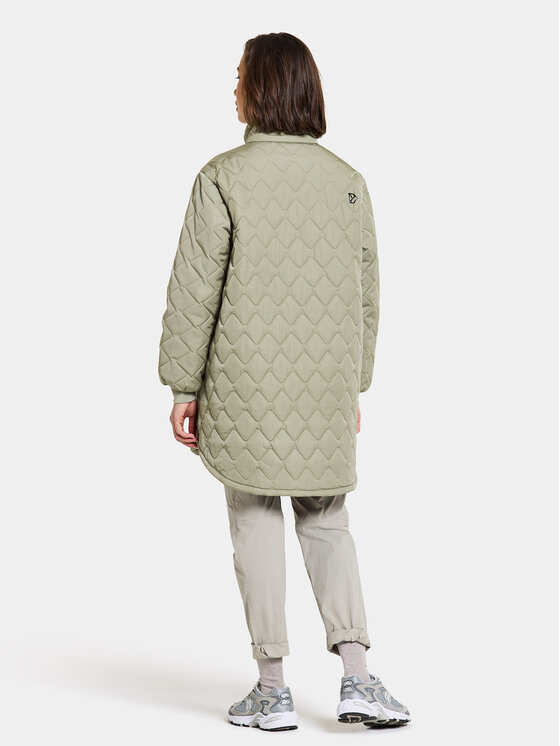Didriksons Didriksons Płaszcz zimowy Gabbi 505048 Zielony Regular Fit