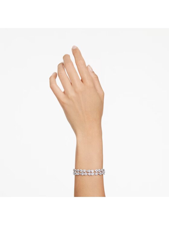 Swarovski Swarovski Bransoletka Mesmera 5669927 Srebrny