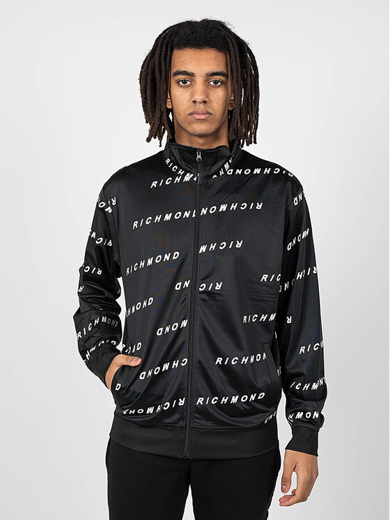 John Richmond John Richmond Felpa UMA22093FE Nero Regular Fit