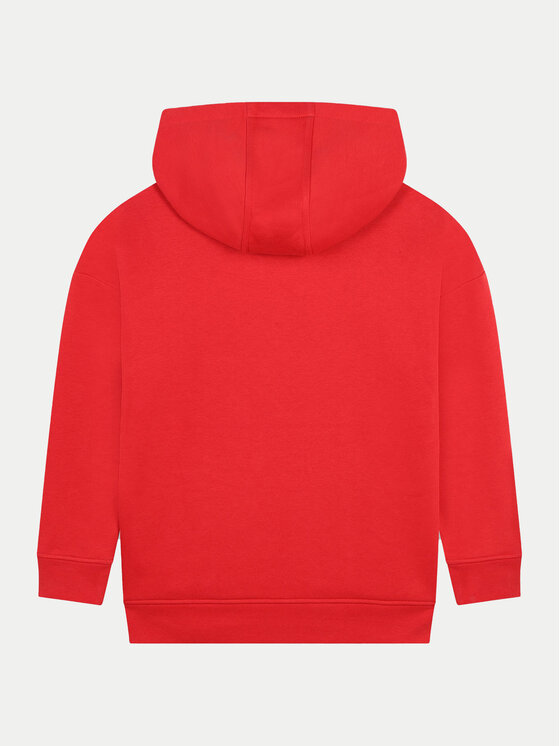 BOSS Boss Felpa J51199 S Rosso Regular Fit