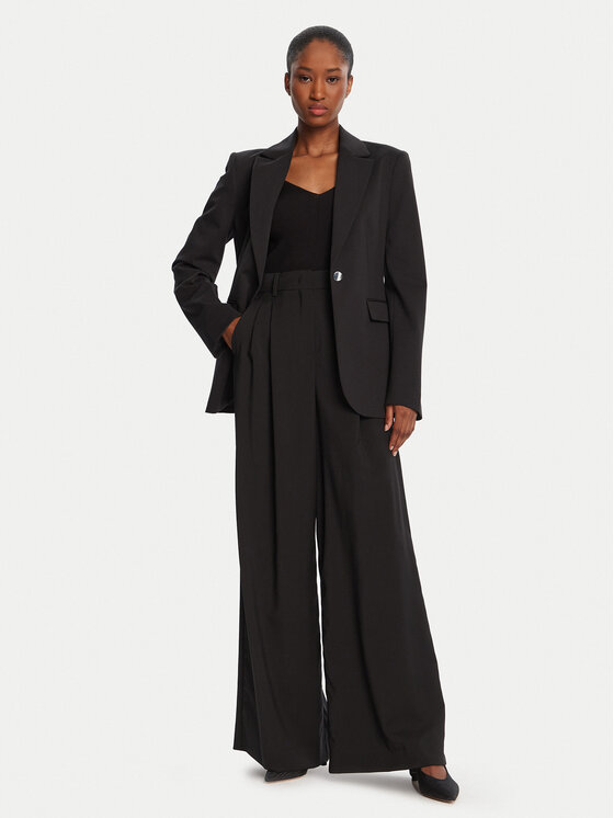 Weekend Max Mara Weekend Max Mara Palazzo nohavice Adelfi 2525136072 Čierna Wide Leg
