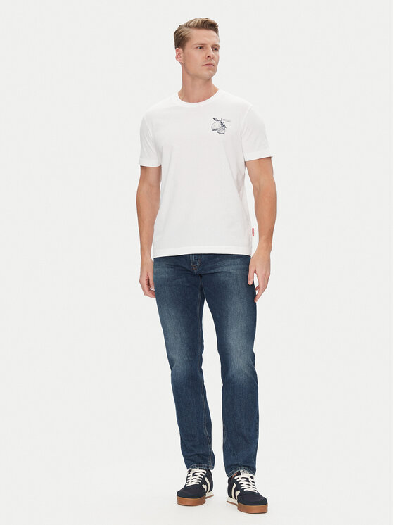 JOOP! Jeans JOOP! Jeans Marškinėliai 15 JJJ-64Aariz 30045904 Balta Modern Fit