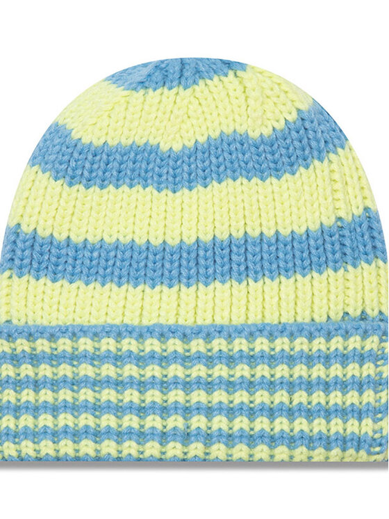 New Era New Era Czapka Stripe Knit Bean 60565458 Niebieski