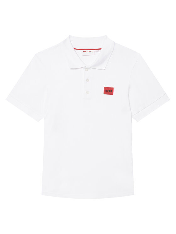 HUGO HUGO Polo G01186 S Λευκό Regular Fit