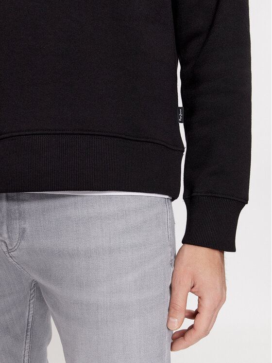 Pepe Jeans Pepe Jeans Bluză Randall PM582557 Negru Regular Fit