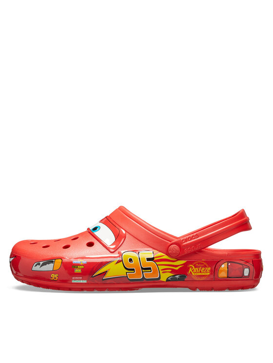 Crocs Crocs Natikači Lightning Mcqueen Crocband Clog 205759 Rdeča