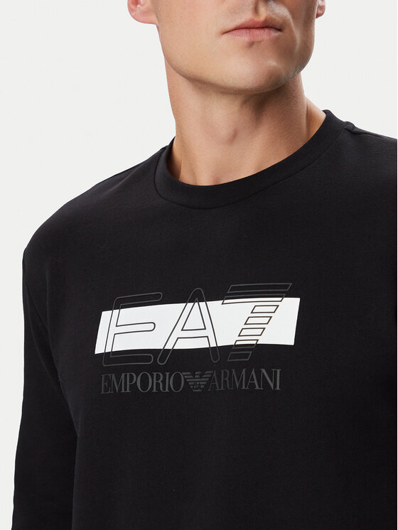 EA7 Emporio Armani EA7 Emporio Armani Bluza 7M002425 AF10377 MC001 Czarny Regular Fit