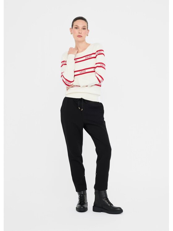 Liu Jo Liu Jo Maglione TF5303MS63LC3752 Bianco Regular Fit