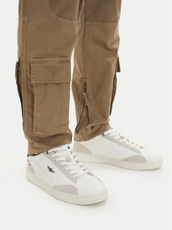Aeronautica Militare Aeronautica Militare Spodnie cargo 261PA1387UCT01493 Khaki Regular Fit