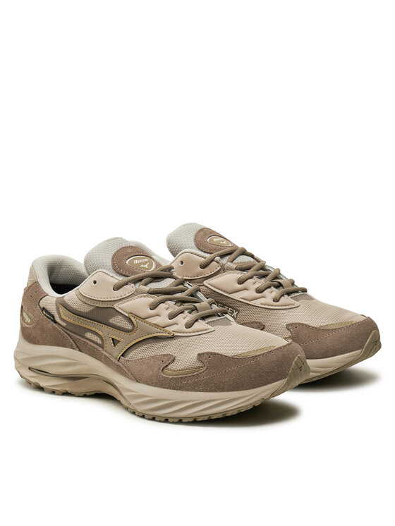 Mizuno Mizuno Tekaški čevlji Wave Rider Gtx GORE-TEX D1GA2452 Rjava