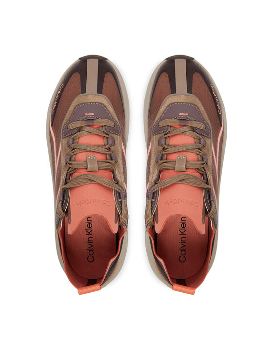 Calvin Klein Calvin Klein Αθλητικά Chunky Run Ckstripe Lup Tran Rip HW0HW03005 Ροζ
