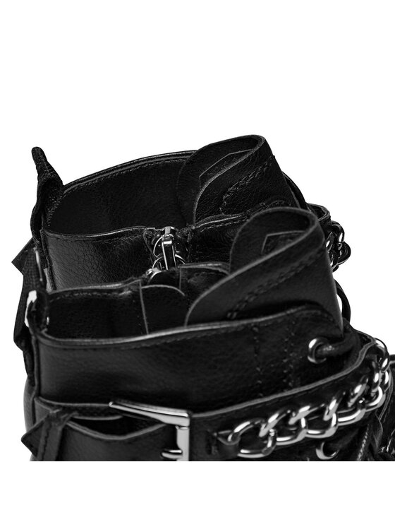 DeeZee DeeZee Schnürstiefeletten CS5216-12 Schwarz