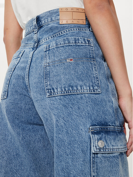 Tommy Jeans Tommy Jeans Jeansy Claire DW0DW18176 Niebieski Wide Leg
