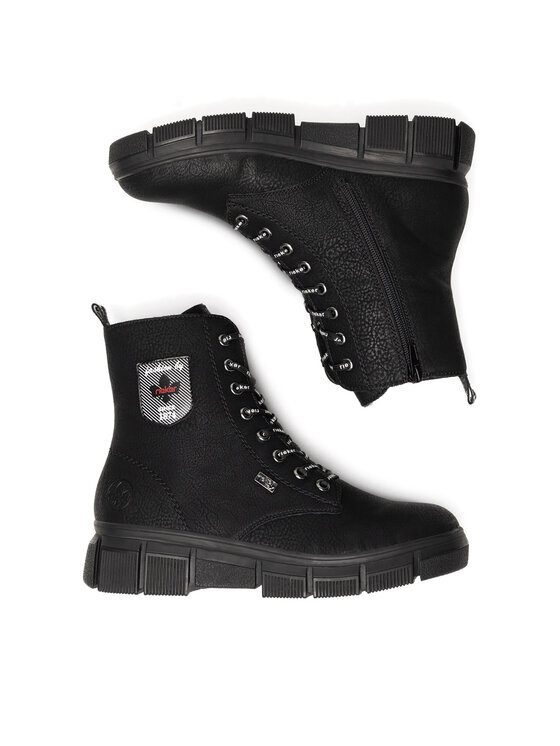 Rieker Rieker Botine X3410-00 Negru