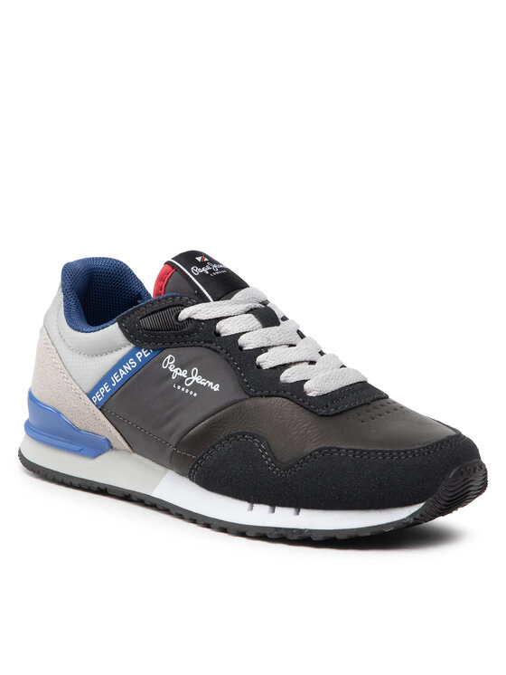 Pepe Jeans Pepe Jeans Sneakersy London One Cover B PBS30538 Černá