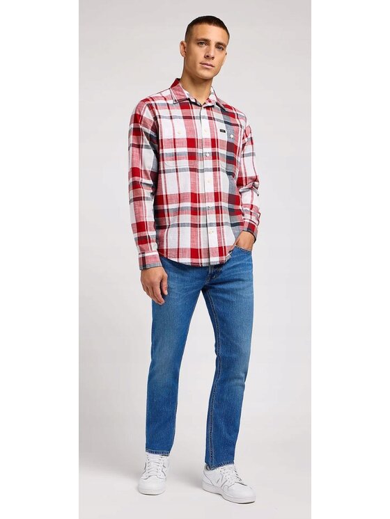 Lee Lee Jeansy Luke Niebieski Slim Fit