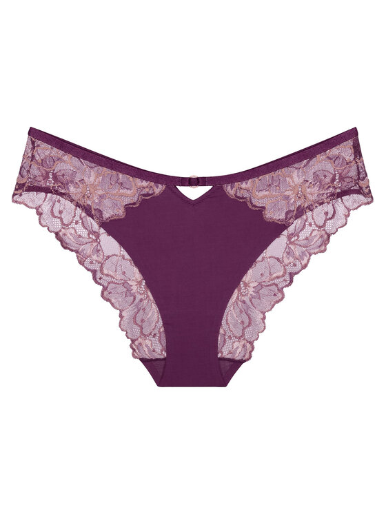 Triumph Triumph Braziljske spodnje hlačke Wild Gardenia Florale 10224873 Vijolična