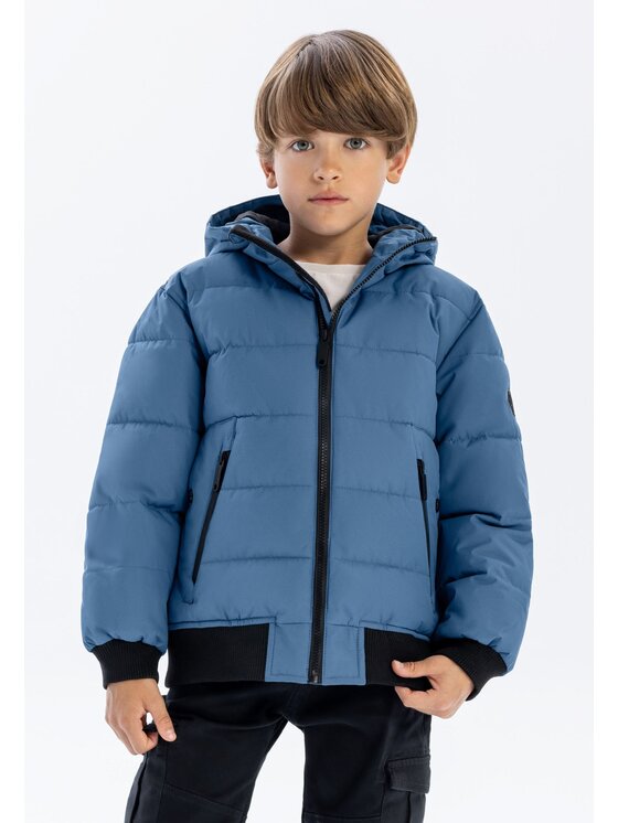 MINOTI MINOTI Kurtka zimowa 19coat74 Niebieski Regular Fit