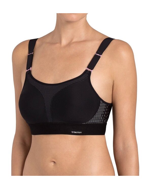 Triumph Triumph Biustonosz sportowy Triaction 0004|TRIACTION Czarny