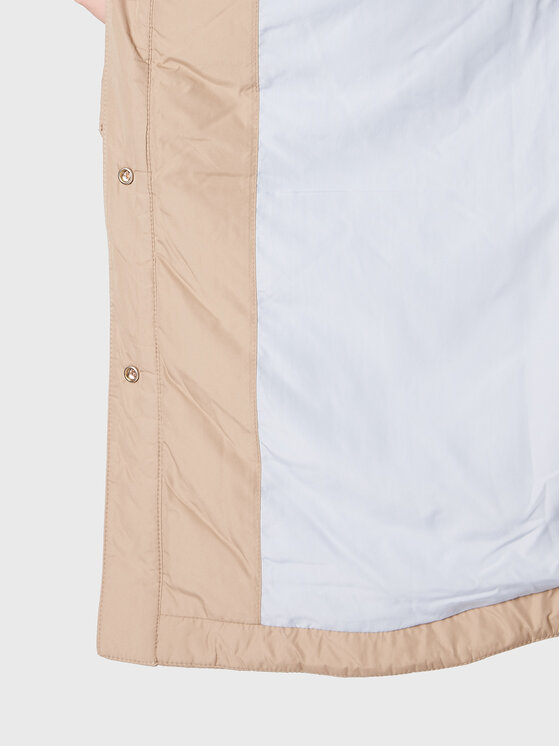 Tommy Hilfiger Tommy Hilfiger Μπουφάν μεταβατικό Quilted WW0WW35552 Μπεζ Relaxed Fit