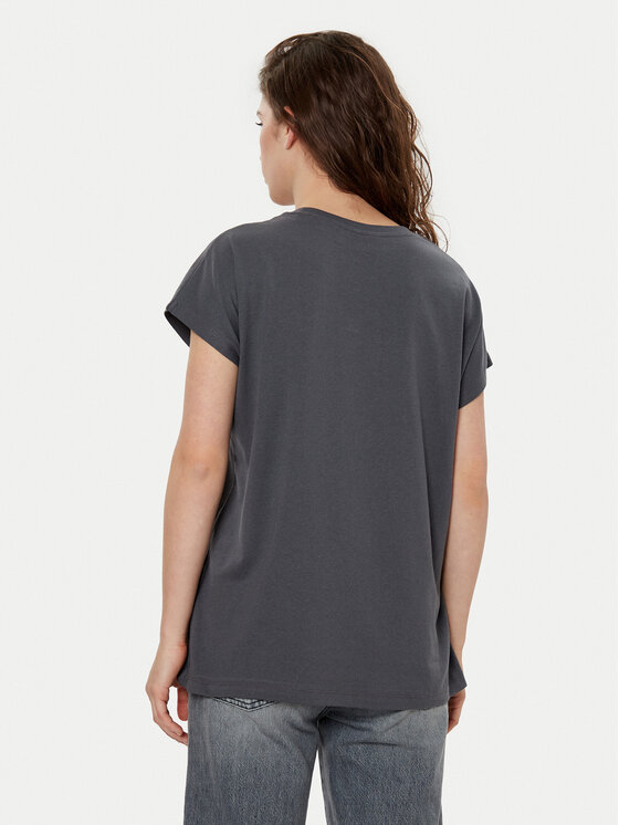 JJXX JJXX Тишърт Wilma 12274694 Сив Boxy Fit