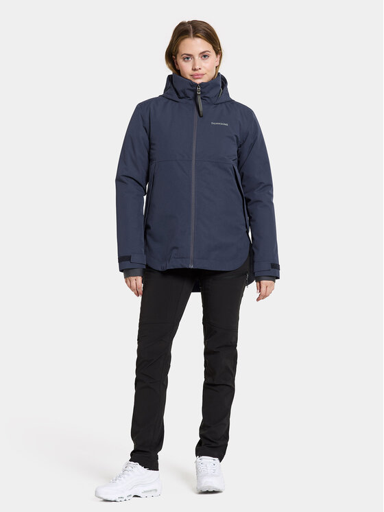 Didriksons Didriksons Žieminė striukė Jennie Wns Jkt 504822 Tamsiai mėlyna Regular Fit