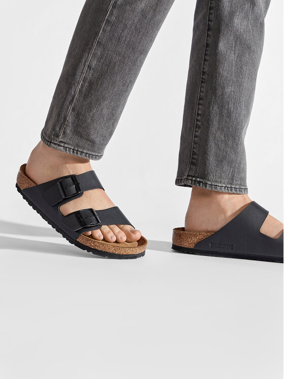 Birkenstock Birkenstock Papucs Arizona Birko-Flor 051791 Fekete
