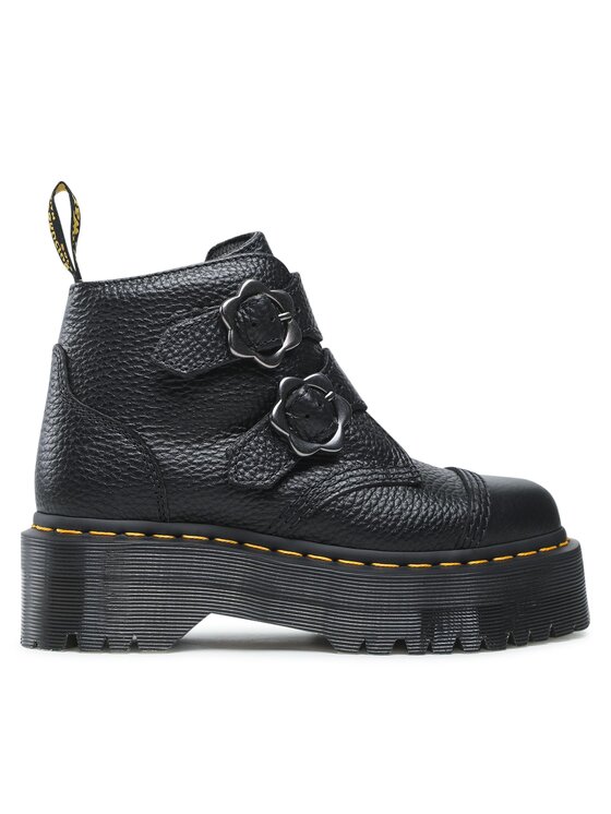 Trappers Dr. Martens Devon Flwr 27642001 Negru