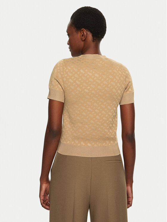 BOSS BOSS Пуловер 50542290 Бежов Regular Fit