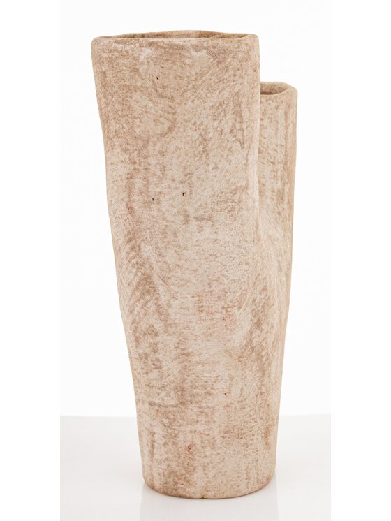 MIAhome MIAhome Wazon ceramiczny 34,5x31x11 cm CAXITTA igrek Brązowy