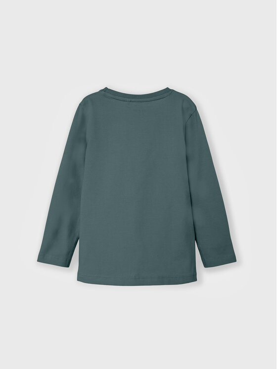 NAME IT Bluză 13206639 Verde Regular Fit