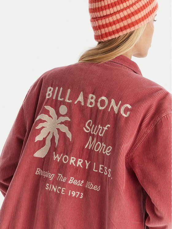 Billabong Billabong Μπουφάν μεταβατικό Chill Time EBJJK00174 Ροζ Regular Fit
