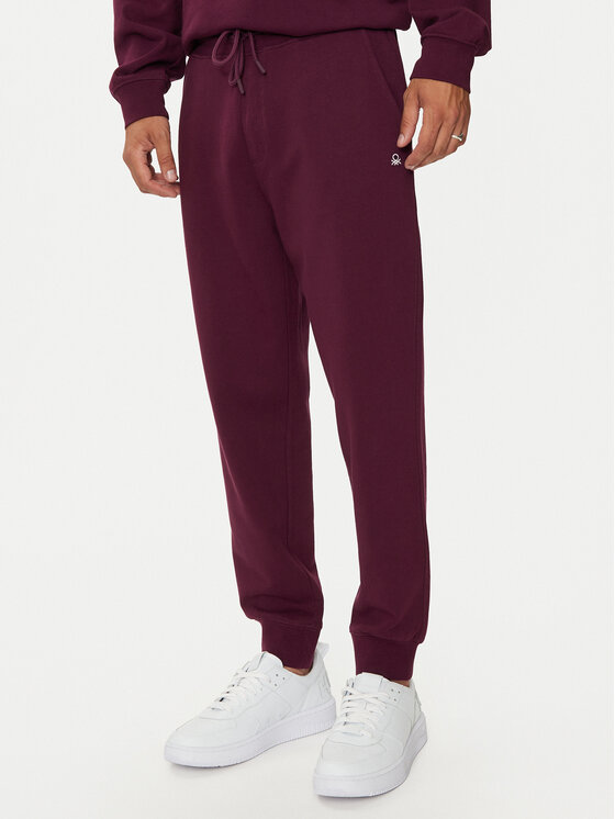 United Colors Of Benetton United Colors Of Benetton Pantaloni da tuta 342ZUF01B Viola Regular Fit