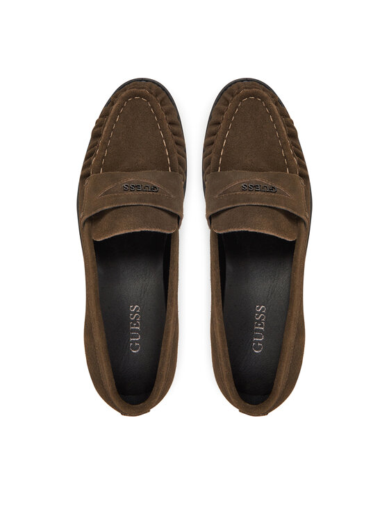 Guess Guess Mokasyny FMJOSA SUE14 Brązowy