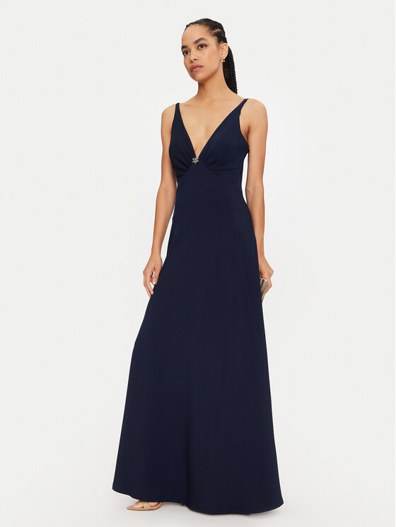 Rinascimento Rinascimento Abendkleid CFC0119827003 Dunkelblau Regular Fit