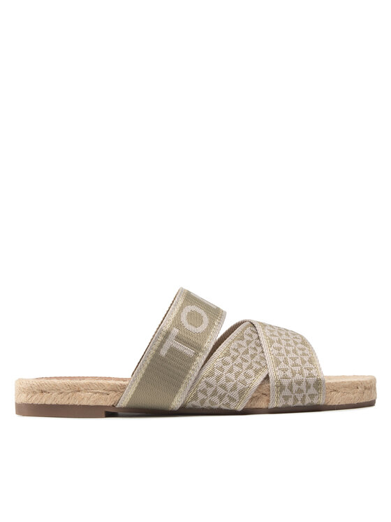 Tommy Hilfiger Tommy Hilfiger Εσπαντρίγιες Webbing Flat Espadrille FW0FW06307 Πράσινο