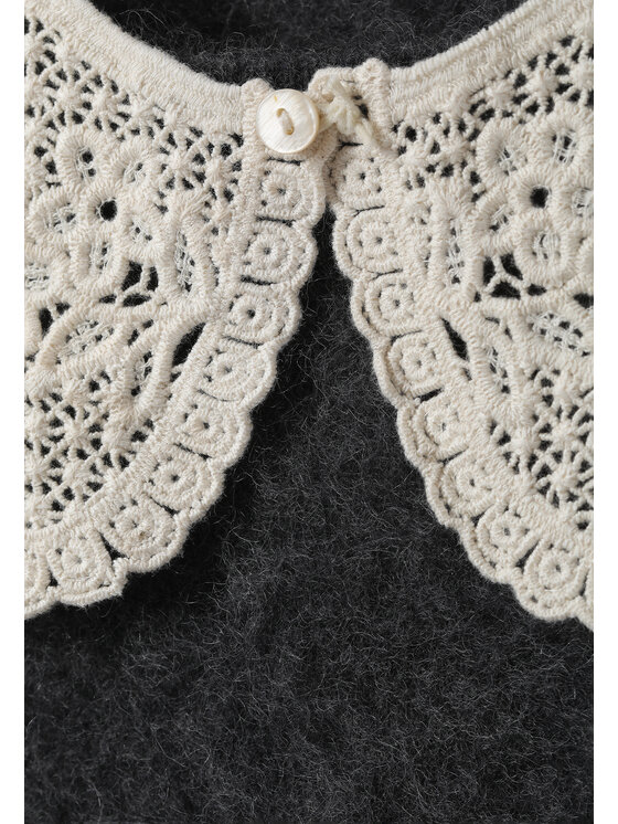 TATUUM TATUUM Sweter KOMPRA Szary Fitted Fit