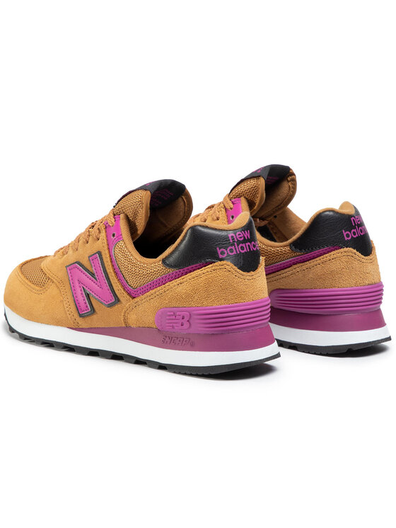 Trainers NEW BALANCE - WL574LBJ Brown 