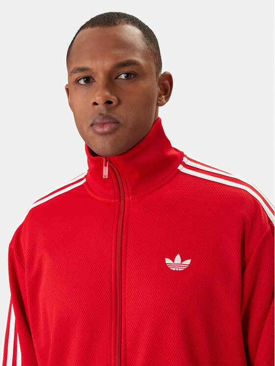 adidas adidas Bluză adicolor Firebird KE0788 Roșu Loose Fit