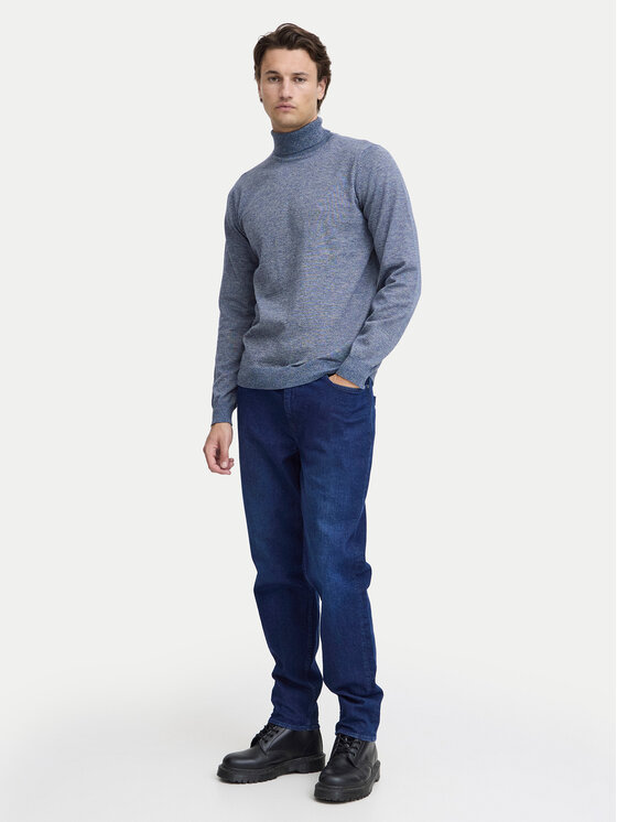 Blend Blend Rollkragenpullover 20717261 Blau Regular Fit