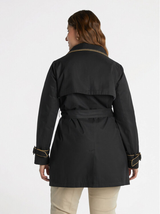 Fiorella Rubino Fiorella Rubino Cappotto F418T001307N033 Nero Regular Fit