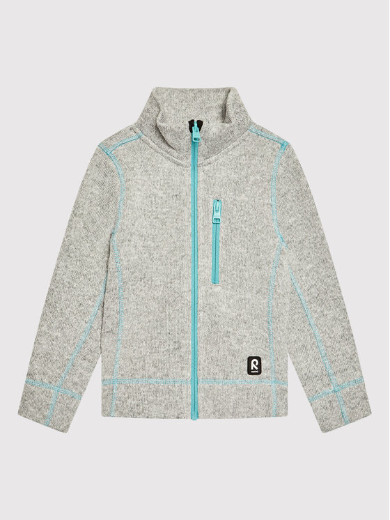Felpa di pile Maaret 536648 Grigio Regular Fit
