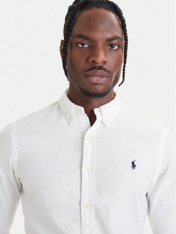 Polo Ralph Lauren Polo Ralph Lauren Ing Classics 710736557 Fehér Slim Fit